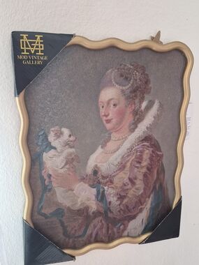 Chihuahua With Queen Vintage Art